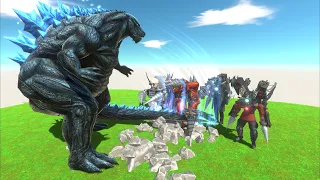 Can the Titan Drillman Team defeat Godzilla Earth?