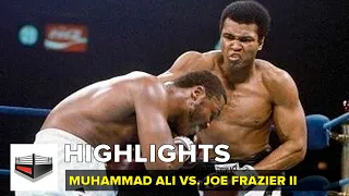 Muhammad Ali vs. Joe Frazier II | VIDEO - HIGHLIGHTS