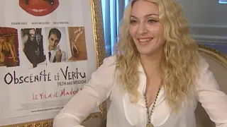 Madonna - Filth and Wisdom Promotion -  AlloCiné Interview, 2008