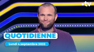 Emission Quotidienne du lundi 4 septembre 2023 - Questions pour un Champion