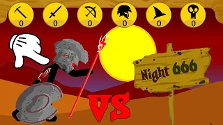 Stick War Legacy | Giant Stone Destroy Night 666 So Insane | Stick War Legacy Fight | KasubukTQ