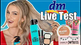 15 DM NEUHEITEN März 2024 im LIVE TEST - Haare, Pflege, Make Up  I Cindy Jane