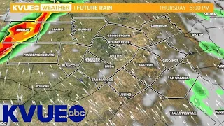 Live weather update: Tracking the potential for severe weather in Central Texas | KVUE