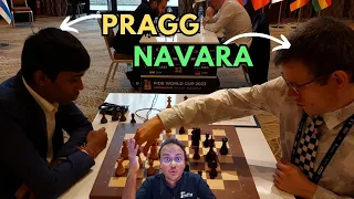 Praggnanandhaa vs David Navara | High class positional chess | Commentary by Sagar