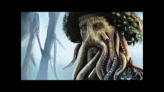 Emotional and relaxing music - Davy Jones Music Box Theme with ambient noise & thunderstorm