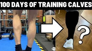 I Trained My Calves For 100 Days **shocking results** || 100 Subscriber Special