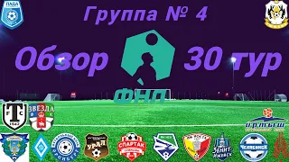 ФНЛ-2. Обзор 30-го тура группа № 4, сезон 2021/22