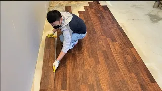 When the floor is not good, you have to construct it like this.