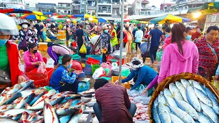 Street Business At Chhbar Ampov Market  - Fresh Food Compilation Available Here