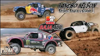 Baja 400 2023 || Rancho Nelson || Trophy trucks y clase 1, PRIMERA PARTE