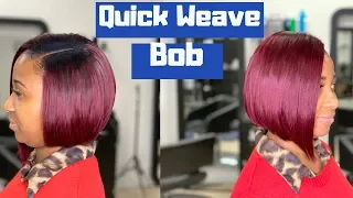 Simple Quick Weave Bob