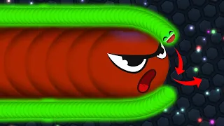 Slither.io Troll Pro Snake vs Giant Snakes Epic Slitherio Gameplay