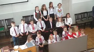 "Христос воскрес" Спів дитячого хору