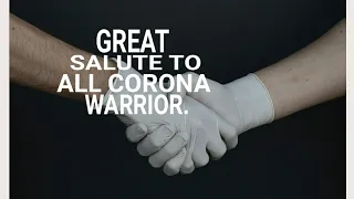 Tu chal Pudha ,,Salute to the all the CORONA warrior working on front foot by Pratik Mirchapure