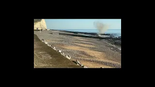 Shoreham Coastguard respond to an old unexploded WW2 shell