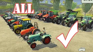 All Tractors From Farming Simulator 2013