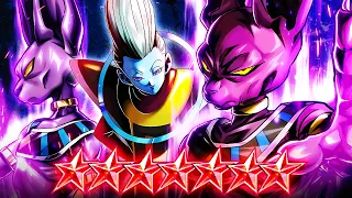 ANGELIC DESTRUCTION PAIR UP! BEERUS AND WHIS DIVE INTO PVP! | Dragon Ball Legends