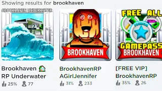 I Played FAKE Roblox Brookhaven Games!