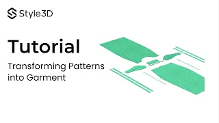 Style3D - Transforming Patterns into Garment