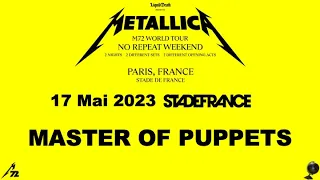 METALLICA - Master of Puppets (Paris, Stade de France, 17.05.2023)