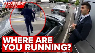 Undercover sting exposes illegal drivers at Aussie airport | A Current Affair