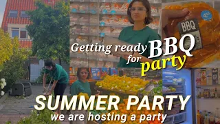 Preparations for our Barbecue Party | Summer party at our home | Shopping for the party