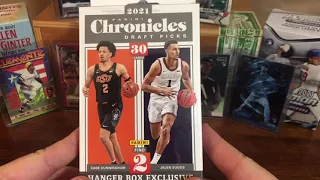 2021 Panini Chronicles Draft Picks Hanger Box!  Huge Cade Cunningham pull with 1 of my favorites!