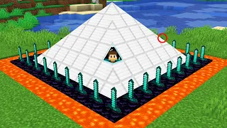 Criei uma BASE HACK ilegal no Minecraft