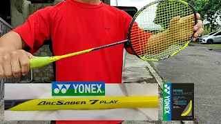 Yonex Arcsaber 7 Play - my beginner badminton set up