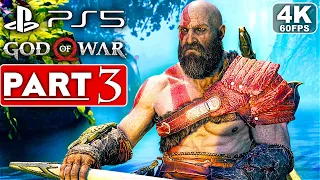 GOD OF WAR PS5 Gameplay Walkthrough Part 3 [4K 60FPS] - No Commentary (FULL GAME)