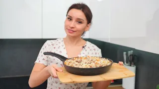 All in one pan! Rice with minced meat for lunch or dinner!