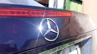 Mercedes W211 замена эмблемы