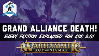 EVERY DEATH FACTION EXPLAINED FOR AOS 3.0 - GUIDE FOR NEW PLAYERS 2021