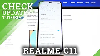 How to Enable Automatic Update in REALME C11 - Auto Updates