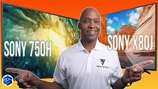 Sony X80J VS Sony X750H 4K TV Comparison