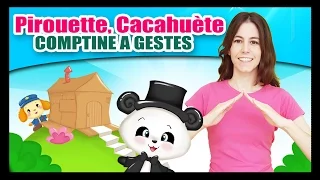 Pirouette cacahuète - Il était un petit homme - Comptines à gestes pour bébés - Titounis