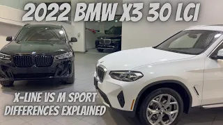 2022 BMW X3 X-Line vs M Sport Explained!