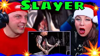 First Time Reaction To Hell Awaits by Slayer (Live Rock Am Ring 2005) THE WOLF HUNTERZ REACTIONS