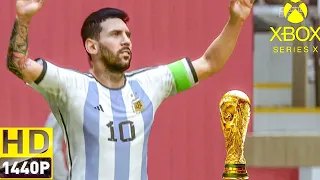 FIFA 23 - Argentina vs Saudi Arabia - Group C - World Cup 2022 - Xbox Series X Gameplay