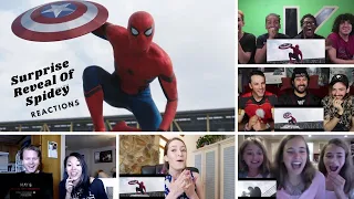 Reactors Reaction To Surprise Reveal Of Spider Man In Civil War Trailer