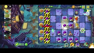 Plants vs Zombies 2 - Dark Ages - Night 12 - Survive and keep Puff-shrooms alive - 2023