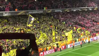 You'll Never Walk Alone Liverpool v BVB Dortmund