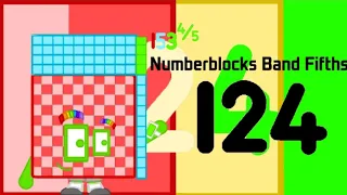 NUMBERBLOCKS BAND FIFTHS 124