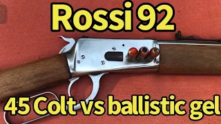45 Colt 225 gr FTX VS 250 gr XTP vs 250 gr Speer Deep-curl, 92 Rossi lever action