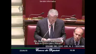 23 Aprile 2015 - Gianfranco Librandi - Dichiarazione di voto DEF 2015