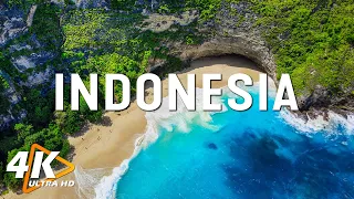 FLYING OVER INDONESIA 4K UHD - Relaxing Music Along With Beautiful Nature Videos - 4K Video Ultra HD