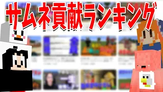 参加勢の誰がサムネに出てたら再生数が伸びるか残酷な可視化 サムネ貢献ランキング選手権 - マインクラフト【KUN】