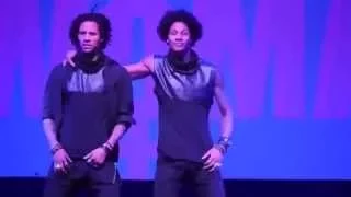 Les Twins New SHOW 2014 new video Showcase Performance in Haiti June 21 2014