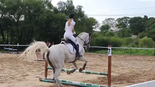 Конкур. Первые соревнования и первая победа ✌