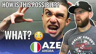 [Industry Ghostwriter] Reacts to: AZEL 🇮🇹 | ANGRA (Reaction) This man turned into the predator!!?